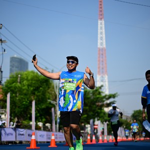 Race photo from SURABAYA ISOPLUS MARATHON 2026