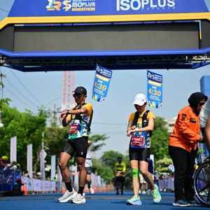 Race photo from SURABAYA ISOPLUS MARATHON 2026