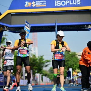 Race photo from SURABAYA ISOPLUS MARATHON 2026