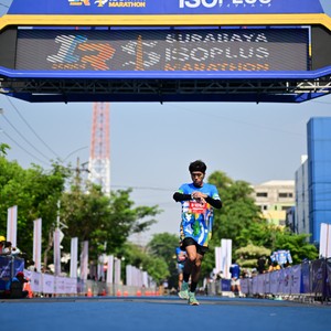 Race photo from SURABAYA ISOPLUS MARATHON 2026