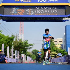 Race photo from SURABAYA ISOPLUS MARATHON 2026