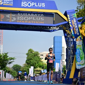 Race photo from SURABAYA ISOPLUS MARATHON 2026
