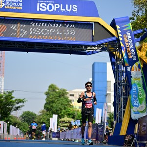 Race photo from SURABAYA ISOPLUS MARATHON 2026