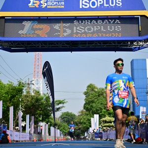Race photo from SURABAYA ISOPLUS MARATHON 2026