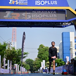 Race photo from SURABAYA ISOPLUS MARATHON 2026