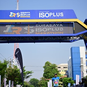 Race photo from SURABAYA ISOPLUS MARATHON 2026