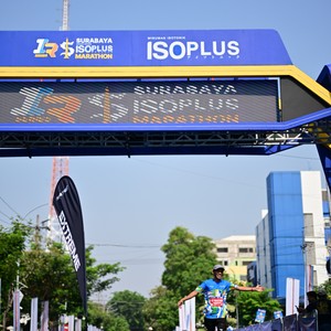 Race photo from SURABAYA ISOPLUS MARATHON 2026