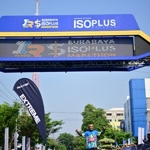 Race photo from SURABAYA ISOPLUS MARATHON 2026