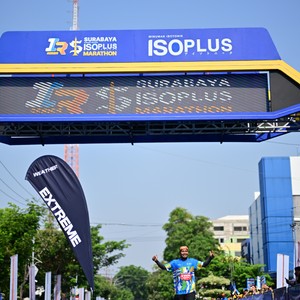 Race photo from SURABAYA ISOPLUS MARATHON 2026