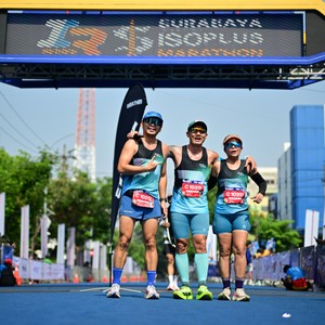 Race photo from SURABAYA ISOPLUS MARATHON 2026