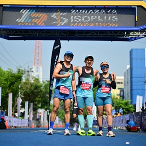 Race photo from SURABAYA ISOPLUS MARATHON 2026