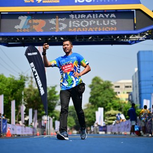 Race photo from SURABAYA ISOPLUS MARATHON 2026
