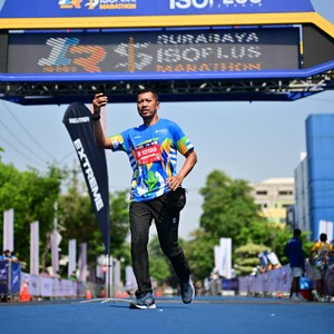 Race photo from SURABAYA ISOPLUS MARATHON 2026