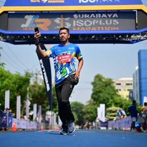 Race photo from SURABAYA ISOPLUS MARATHON 2026