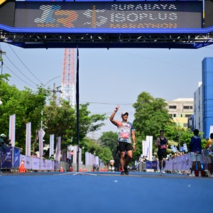Race photo from SURABAYA ISOPLUS MARATHON 2026