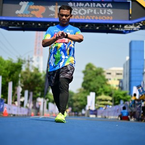 Race photo from SURABAYA ISOPLUS MARATHON 2026