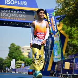 Race photo from SURABAYA ISOPLUS MARATHON 2026