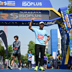 Race photo from SURABAYA ISOPLUS MARATHON 2026