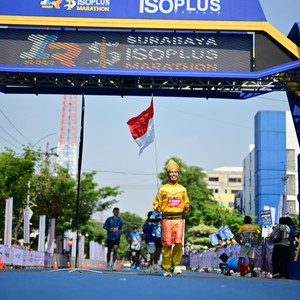 Race photo from SURABAYA ISOPLUS MARATHON 2026
