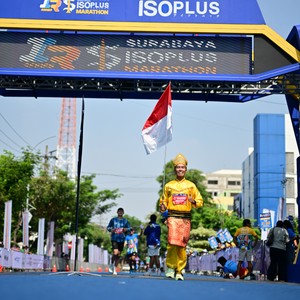 Race photo from SURABAYA ISOPLUS MARATHON 2026