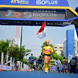Race photo from SURABAYA ISOPLUS MARATHON 2026