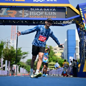 Race photo from SURABAYA ISOPLUS MARATHON 2026
