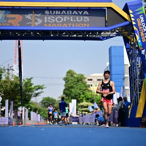 Race photo from SURABAYA ISOPLUS MARATHON 2026