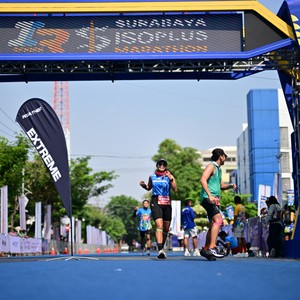 Race photo from SURABAYA ISOPLUS MARATHON 2026
