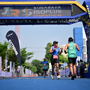 Race photo from SURABAYA ISOPLUS MARATHON 2026