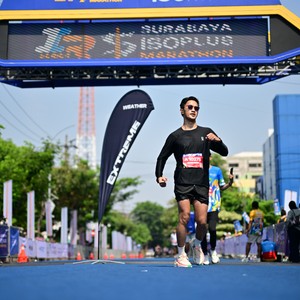 Race photo from SURABAYA ISOPLUS MARATHON 2026
