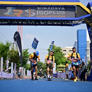 Race photo from SURABAYA ISOPLUS MARATHON 2026