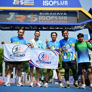 Race photo from SURABAYA ISOPLUS MARATHON 2026