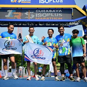 Race photo from SURABAYA ISOPLUS MARATHON 2026