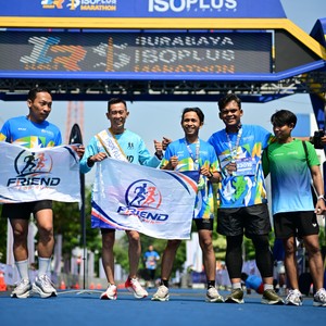 Race photo from SURABAYA ISOPLUS MARATHON 2026