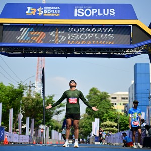 Race photo from SURABAYA ISOPLUS MARATHON 2026