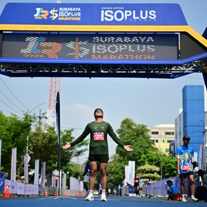 Race photo from SURABAYA ISOPLUS MARATHON 2026