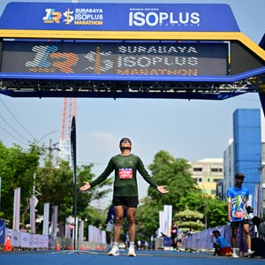 Race photo from SURABAYA ISOPLUS MARATHON 2026