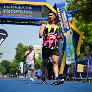 Race photo from SURABAYA ISOPLUS MARATHON 2026