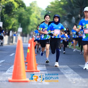 Race photo from SURABAYA ISOPLUS MARATHON 2026