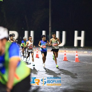 Race photo from SURABAYA ISOPLUS MARATHON 2026