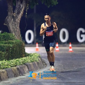 Race photo from SURABAYA ISOPLUS MARATHON 2026