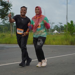 Race photo from ARUTMIN BORNEO RUN 2025