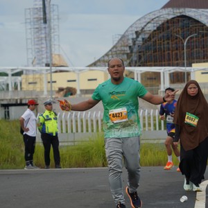 Race photo from ARUTMIN BORNEO RUN 2025