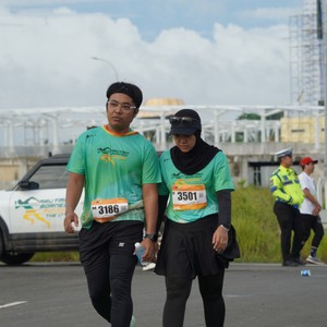 Race photo from ARUTMIN BORNEO RUN 2025