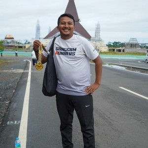 Race photo from ARUTMIN BORNEO RUN 2025