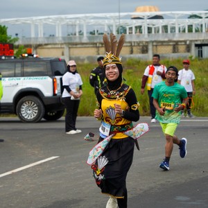 Race photo from ARUTMIN BORNEO RUN 2025