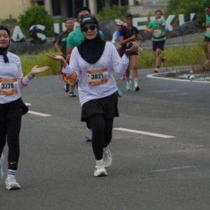 Race photo from ARUTMIN BORNEO RUN 2025