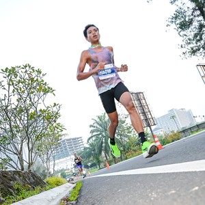 Race photo from BOGORUN 2026