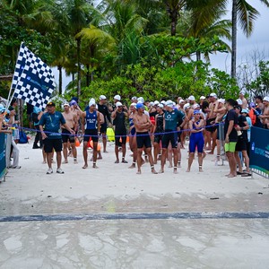 Race photo from Belitung Multisport Festival