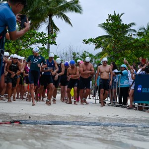 Race photo from Belitung Multisport Festival